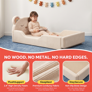 Canapé-lit pliant pour enfants, fabriqué en Chine, en <span class=keywords><strong>tissu</strong></span> écologique, pour tout-petits, meubles pour bébés - Product Image 5