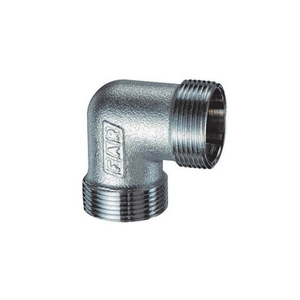 Gomito doppio cromato 1/2 (24 X 19) per raccordo tubi in rame idraulici - Product Image 1