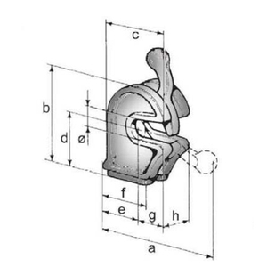 Kit de charnières et goupilles pour hayon de remorque basculante et attache de camion - Product Image 4