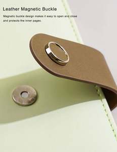 Waterproof <b>A5</b> Hardcover Diary Journal Planners 100 Sheets Stationery <b>Notepad</b> in Leather Cover for School Use - Product Image 4