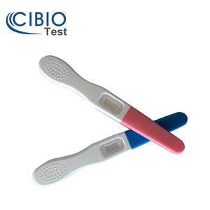 Test en une étape Ultra-sensible Détecte le <span class=keywords><strong>HCG</strong></span> à un niveau de concentration de 10 mIU/ml - Product Image 2