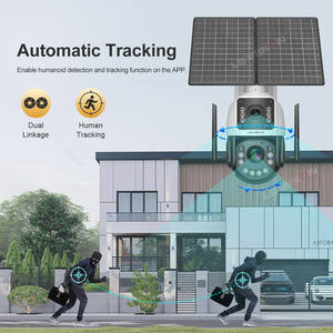 LS <span class=keywords><strong>VISION</strong></span> 4MP 50X Zoom óptico 4G Pantalla dual AOV Cámara solar Exterior 2K 24/7 Grabación 100M Distancia de detección Cámara de seguridad - Product Image 5