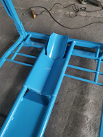 Support de rangement pliable pour moto, en acier robuste, pour entrepôt, pour le stockage de motos