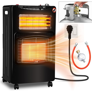 Prix abordable, <span class=keywords><strong>chauffage</strong></span> d'intérieur 2 en 1 pliable, <span class=keywords><strong>mobile</strong></span> et portable, au <span class=keywords><strong>gaz</strong></span> naturel, au propane, au GPL, au butane, électrique et au <span class=keywords><strong>gaz</strong></span> pour la maison - Product Image 2