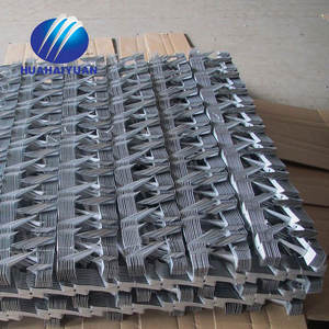 Offre Spéciale pointe de mur anti-escalade de haute sécurité pointe de mur de rasoir avec fil barbelé de finition enduit de poudre d'acier galvanisé pour des prisons - Product Image 6