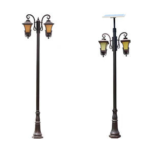 Paysage extérieur solaire fleur lumière pour jardin étanche IP65 ruelle cour éclairage haut et bas pôle jardin lumière solaire - Product Image 1
