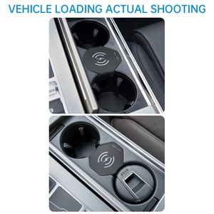 Cargador Inalámbrico Magnético CARSOUL para <span class=keywords><strong>Audi</strong></span> A6 C8/A7 S6 2019-2023, Carga Rápida de 15W MÁX., Instalación sin Pérdidas de 12-24V, Interior - Product Image 4