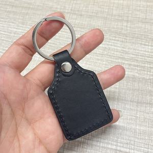 厂家批发定制标志真皮金属钥匙扣促销商务礼品升华 - Product Image 3