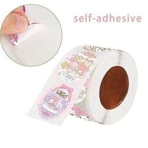 500 Pegatinas de PVC/Rollo, Nuevas Pegatinas Decorativas Autoadhesivas de My Melody para Niños, para Recompensas, Elogios, Juguetes, Regalos y Manualidades - Product Image 4