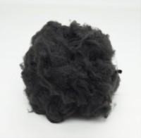 Fibre de polyester au charbon de bambou vierge 1.4D 38MM pour matériaux de filature
