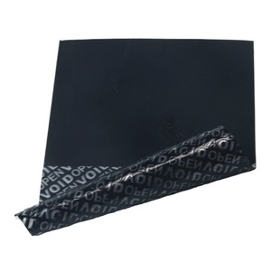 Autocollant de sécurité inviolable personnalisé, rouleau d'autocollants de garantie inviolable noir, matériaux pour rouleaux d'autocollants de garantie - Product Image 6