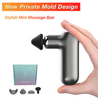 B1017 Mini pistolet de massage à percussion en gros, acceptation OEM, masseur sans balais, pistolets de massage de haute qualité