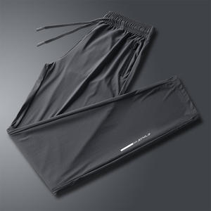 Pantalones Largos Ultrafinos de Seda de Hielo para <span class=keywords><strong>Hombre</strong></span>, de Secado Rápido, para Deportes al Aire Libre de Verano, Transpirables y que Absorben el Sudor, Pantalones Casuales - Product Image 2