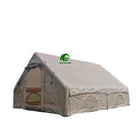 Kango grand camouflage flottant camping haute pression pvc tente vivante grande tente gonflable pour 4 personnes