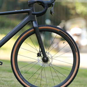 Vélo de Gravel X en Carbone 700X40C avec 24 Vitesses SENSAH RS, Jantes en Aluminium, Freins à Disque Hydrauliques Complets, pour Course sur Route, Ville et Sports, Modèle X-24S Double Disque - Product Image 5