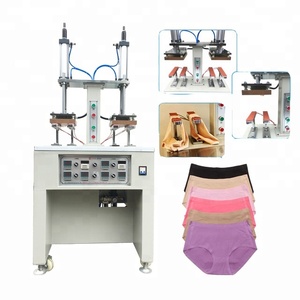 YT-916 nuova macchina per incollaggio pressa a caldo materiale in acciaio per reggiseno e mutandine senza cuciture macchine e parti di abbigliamento - Product Image 4