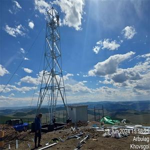 Feuerverzinkter Stahl 15m 3-Beiniger Kommunikations-Antennenturm - Product Image 2