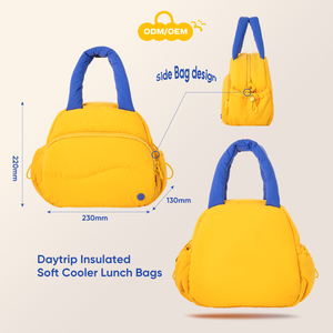 Bolsa de Almuerzo con Forma de Nube, Nueva y Elegante 2026, Suave, con Asa, Múltiples Bolsillos, Gran Capacidad, para <span class=keywords><strong>Picnic</strong></span> al <span class=keywords><strong>Aire</strong></span> <span class=keywords><strong>Libre</strong></span> y Uso Diario - Product Image 3