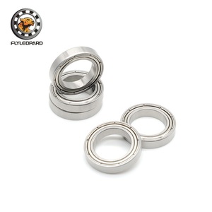 Rodamientos de Bolas de Acero Inoxidable Flyleopard S6803ZZ 17x26x5mm ZZ Sellados de Ranura Profunda para Ruedas en Forma de Lágrima - Product Image 3