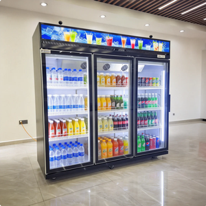 業務用1・2・<span class=keywords><strong>3</strong></span>枚ガラス扉縦型冷凍冷蔵庫、飲料保管用コンボ冷蔵庫 - Product Image 1