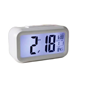 Clásico <span class=keywords><strong>LCD</strong></span> digital Reloj con calendario sensor de luz y alarma - Product Image 2