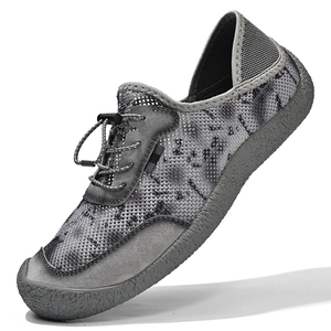 Sandali Estivi da <span class=keywords><strong>Uomo</strong></span> in Vera Pelle con Tomaia in Rete Traspirante, Realizzati a Mano, Taglia Grande, Fornitura Diretta dalla Fabbrica - Product Image 1