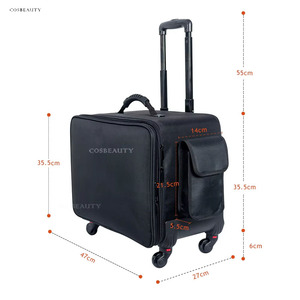 Valigia Professionale per Parrucchieri KONCAI, Trolley Portaoggetti per Bellezza e Trucco - Product Image 2