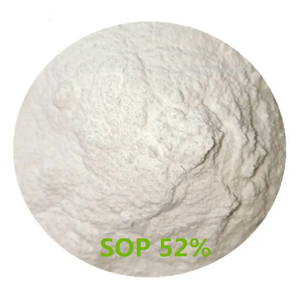 2024 100% nước hòa tan NPK 0-0-50 phân bón 0-0-52 kali Sulphate SOP cho tưới nhỏ giọt