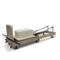Machine de Pilates pliable pour usage domestique, lit de Pilates portable et pliable, équipement de fitness et de yoga réglable, gain de place pour la salle de sport