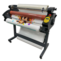 Machine de laminage à chaud et à froid DSG-880 haute température, pour le traitement du papier simple et double face