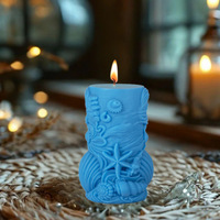 DUMO Marine Life Bougie Aromathérapie Moule en silicone DIY Spiral Diffuser Stone Ornament Mold Exclusivement pour l'approvisionnement transfrontalier
