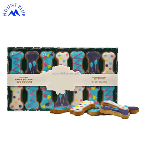 Köpek ürünleri özel çerez ambalaj bisküvi köpek kemik çerez kesiciler üzerinde şekil tedavi ve çerezler dekorasyon makinesi tarafından kaplama - Product Image 5