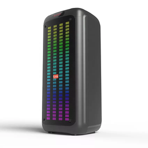 ลำโพงคู่8นิ้วแบบลากกล่องใส่ฟันสีฟ้า1000 KTV คาราโอเกะพร้อม dicho ไฟ LED ลำโพงปาร์ตี้ดีไซน์ใหม่ - Product Image 3