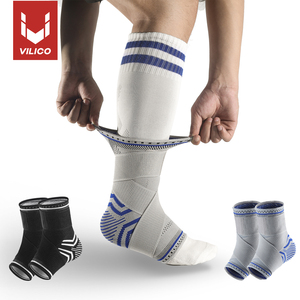 Compresión elástica ajustable <span class=keywords><strong>Tobillo</strong></span> <span class=keywords><strong>Soporte</strong></span> Brace Guard Wrap <span class=keywords><strong>Vendaje</strong></span> <span class=keywords><strong>de</strong></span> protección cómodo <span class=keywords><strong>para</strong></span> correr Ciclismo Fitness - Product Image 1