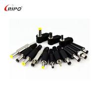 Connecteur d'alimentation CC Ripo de haute qualité DC5.5x2.1x9.5, fiche coudée pour éclairage LED