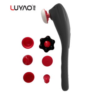 LUYAO LY-671A Best Selling Wireless <strong>Rechargeable</strong> Touch Screen Battery Indicator <strong>Handheld</strong> Body <strong>Massage</strong> With Type-c USB Cable - Product Image 1