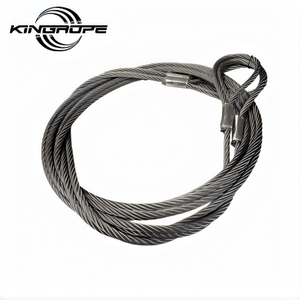 Conjunto de Cables de <span class=keywords><strong>Acero</strong></span> a Medida con Férula Reforzada para Elevación - Product Image 1