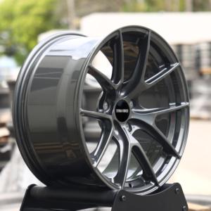 Ruedas de coche de carreras TITAN 19 20 21 22 pulgadas cóncavas negras Jante 5x112 5x114.3 5x120, ruedas forjadas para <span class=keywords><strong>BMW</strong></span> X5 X6 X3 X4 F15 F16 E70 - Product Image 4