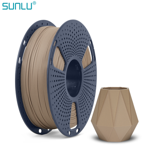 Filament PLA <span class=keywords><strong>SUNLU</strong></span> à texture bois, filament d'imprimante 3D à texture bois, sans déformation, sans bourrage, filament 3D - Product Image 1