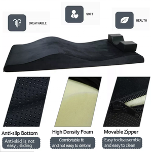 <span class=keywords><strong>Surmatelas</strong></span> <span class=keywords><strong>de</strong></span> lit à cils incurvés <span class=keywords><strong>de</strong></span> qualité supérieure personnalisé ergonomique en <span class=keywords><strong>forme</strong></span> <span class=keywords><strong>de</strong></span> vague en mousse à mémoire <span class=keywords><strong>de</strong></span> <span class=keywords><strong>forme</strong></span> pour salon <span class=keywords><strong>de</strong></span> beauté - Product Image 4