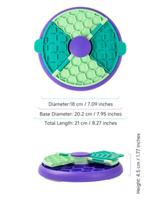 Comedero Lento Giratorio Antideslizante para <span class=keywords><strong>Perros</strong></span>, Juguete de Material PP - Product Image 6