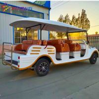Nouveau chariot de golf électrique de luxe rapide 8/11/14 places avec certification CE produit pour bus et voiture de tourisme