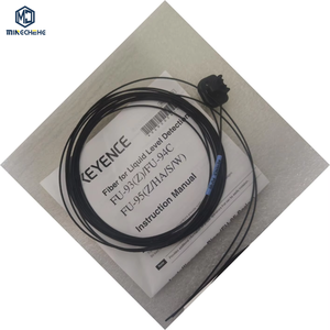 Capteur à fibre optique à faisceau traversant FU-95HA ultra haute puissance, détection 8000 mm, filetage M4, 2 m à découpe libre pour l'automatisation - Product Image 1