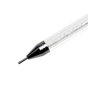 Stylo à double embout en silicone pour nail art, support de diamants, outil de pose à tête angulaire pour la décoration de strass - Product Image 4