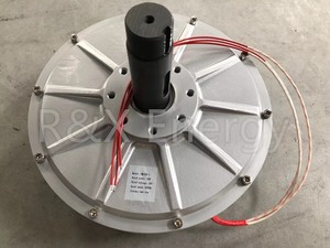 เครื่องกำเนิดไฟฟ้าแม่เหล็กแบบแกนหมุนไร้แกนกลางขนาดเล็กแบบพกพา 100W 500RPM พร้อมโรเตอร์ภายนอกและโรเตอร์ภายในแบบไร้แกนกลาง  กำลังไฟ 100 วัตต์ - Product Image 6
