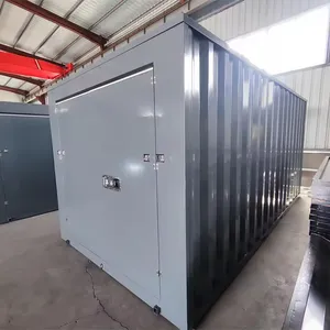 Demountable MINI 8' 10' 12' 16' Feet Flat Pack Storage Self Storage Assemble Mobile Container Stackable Portable Storage