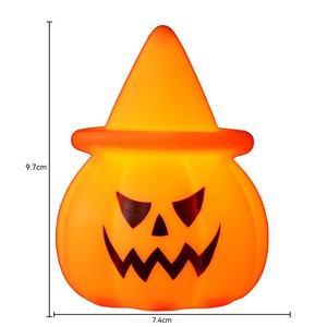 Linterna de calabaza de Halloween, juguete con luz LED, decoración portátil para fiesta, regalo para niños - Product Image 5