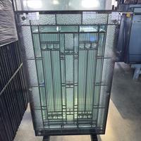 Dekorative Glasrahmen-Sets (Halbseitenfenster) Eingelassene Fenster- und Türgläser für Badezimmer und Hotels im Modernen Stil, Langlebig