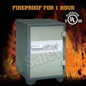 Safewell FP0203M <strong>Fire</strong> 1 Hour <strong>Proof</strong> Safes Fireproof Lock <strong>Box</strong> Safe With Combination Lock - Product Image 2