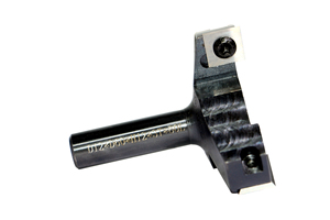 Fresa para madera de 3 filos con insertos reemplazables, vástago D12, diámetro exterior D60, para la industria estadounidense de procesamiento de paneles de madera, broca para ranurar y recortar - Product Image 2